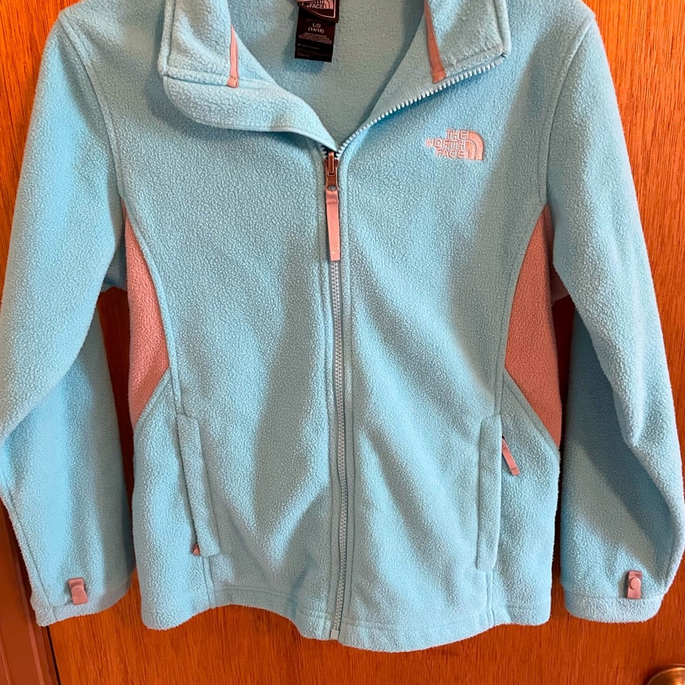 Girls size large fleece jacket The North Face